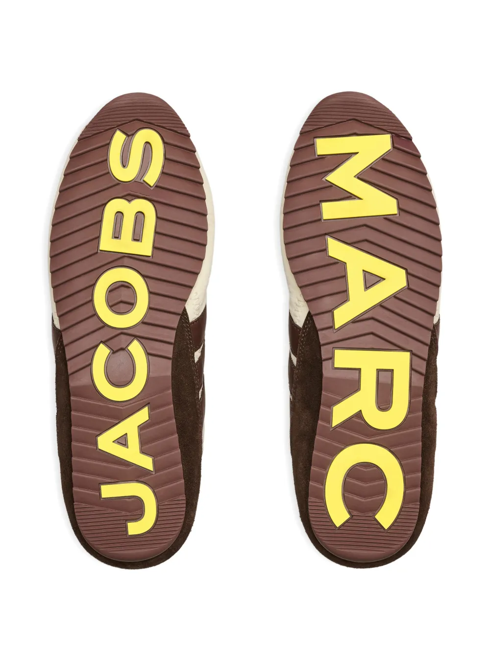 Marc Jacobs The 400 Bleecker sneakers met vlakken Beige