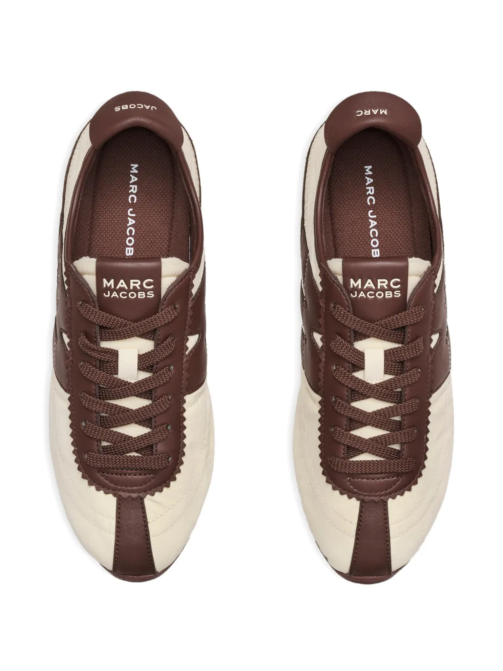 Marc Jacobs The 400 Bleecker sneakers met vlakken Beige