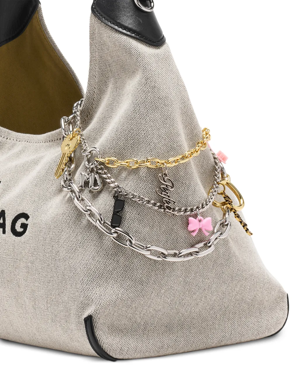  Marc Jacobs Charm Chain Strap - Neutrals 