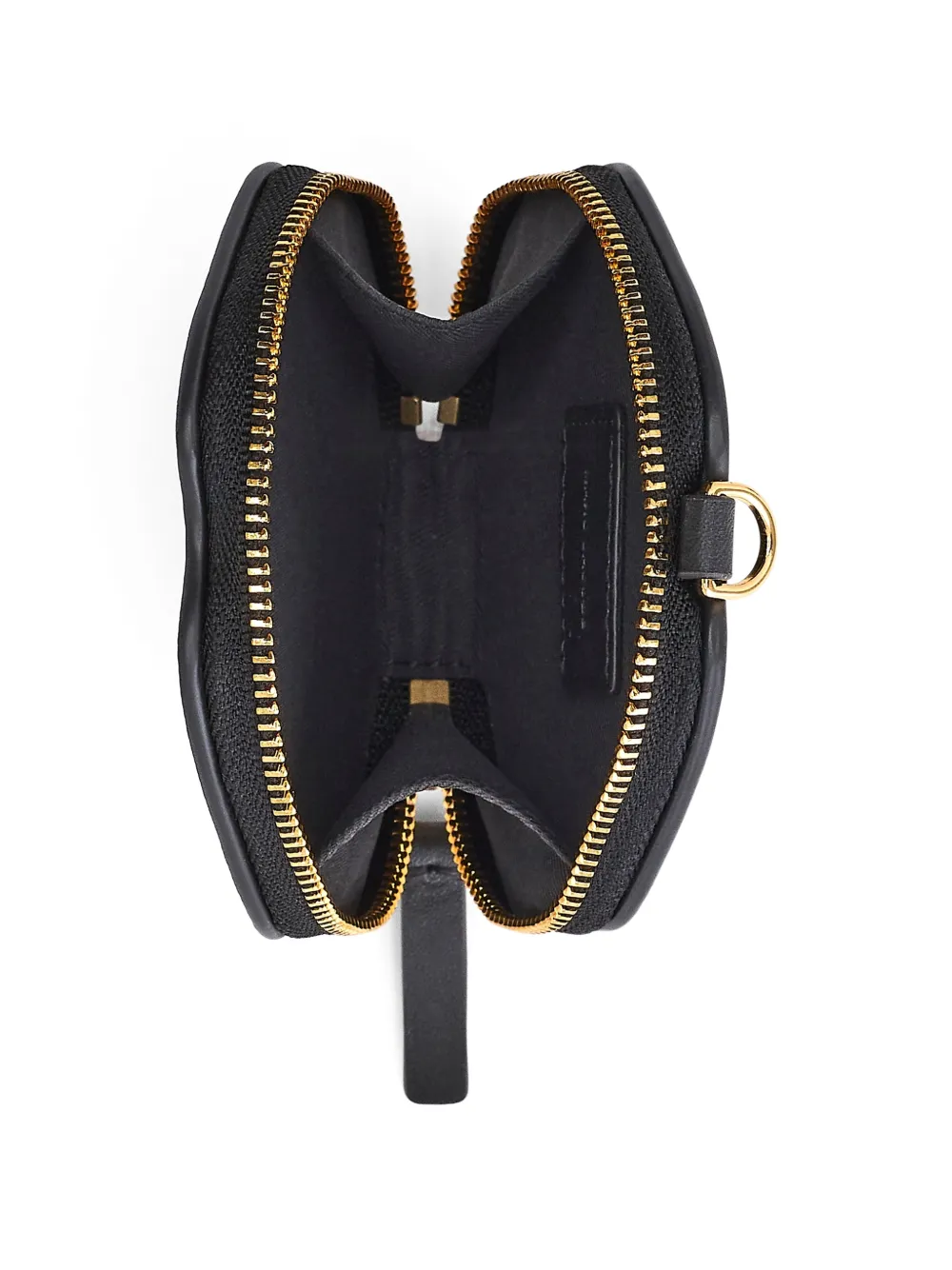  Marc Jacobs Lips Cookie Leather Pouch - Black 
