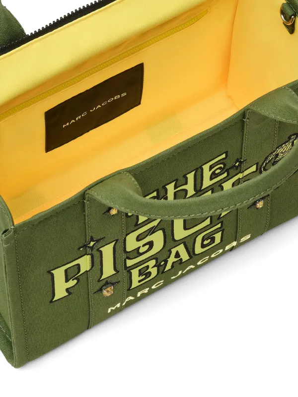 Marc Jacobs x Elijah Funk The Zodiac Embroidered Tote Bag | Green