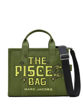 Marc Jacobs x Elijah Funk The Zodiac Embroidered Tote Bag | Green