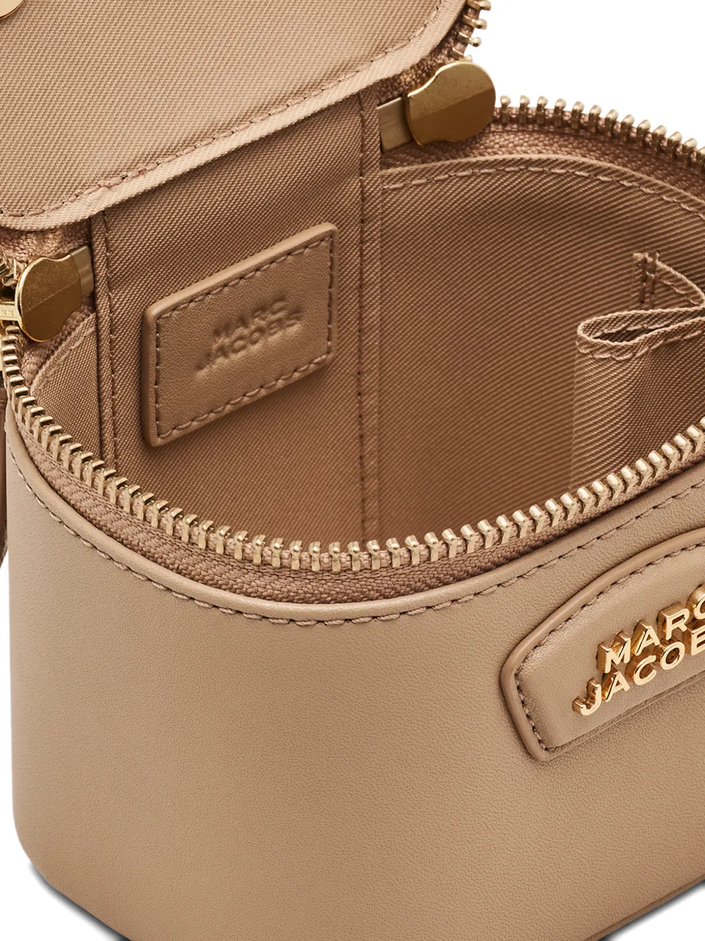 logo chain leather mini bag