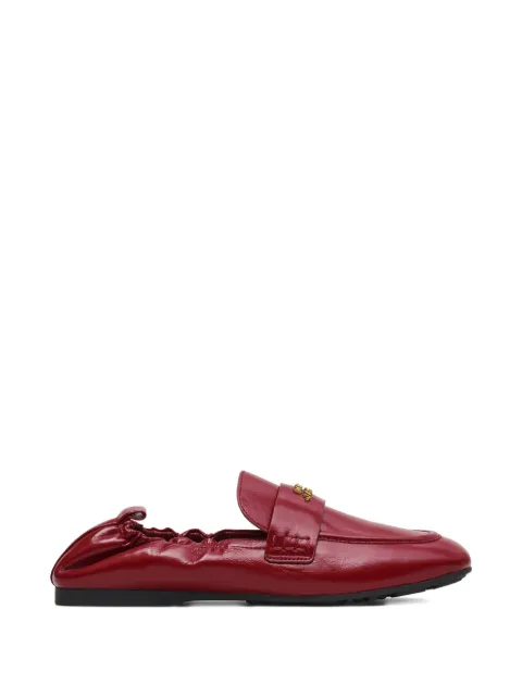 Marc Jacobs logo-plaque leather loafers