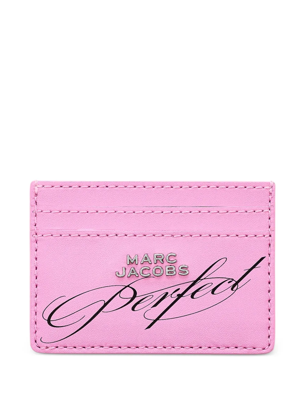 Marc Jacobs Portacarte con logo - Rosa