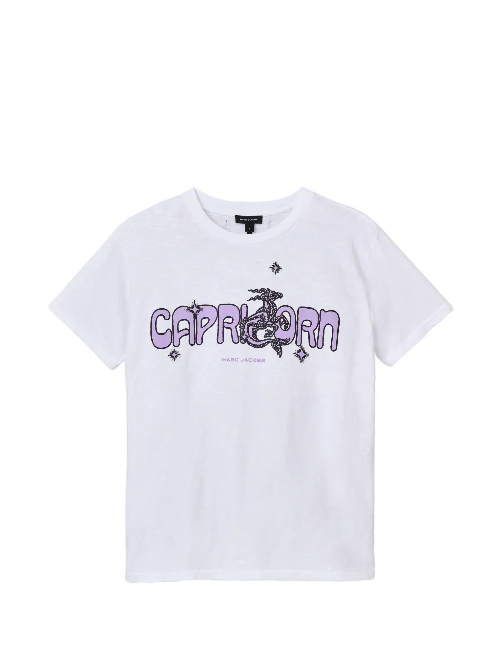 Marc Jacobs Zodiac print-detail T-shirt - Weiß