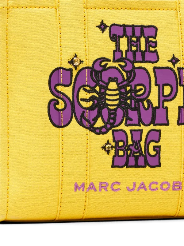 Marc Jacobs x Elijah Funk Zodiac Embroidered Tote Bag | Yellow