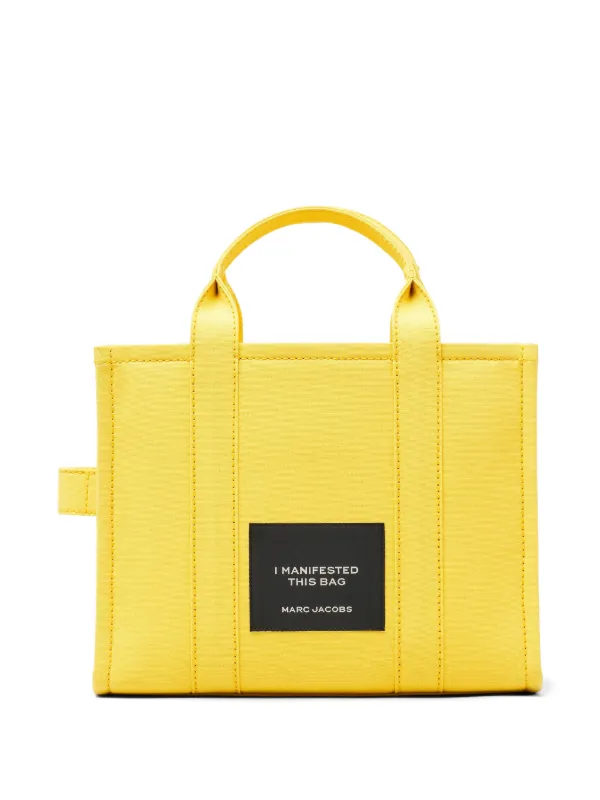 Marc Jacobs x Elijah Funk Zodiac Embroidered Tote Bag | Yellow