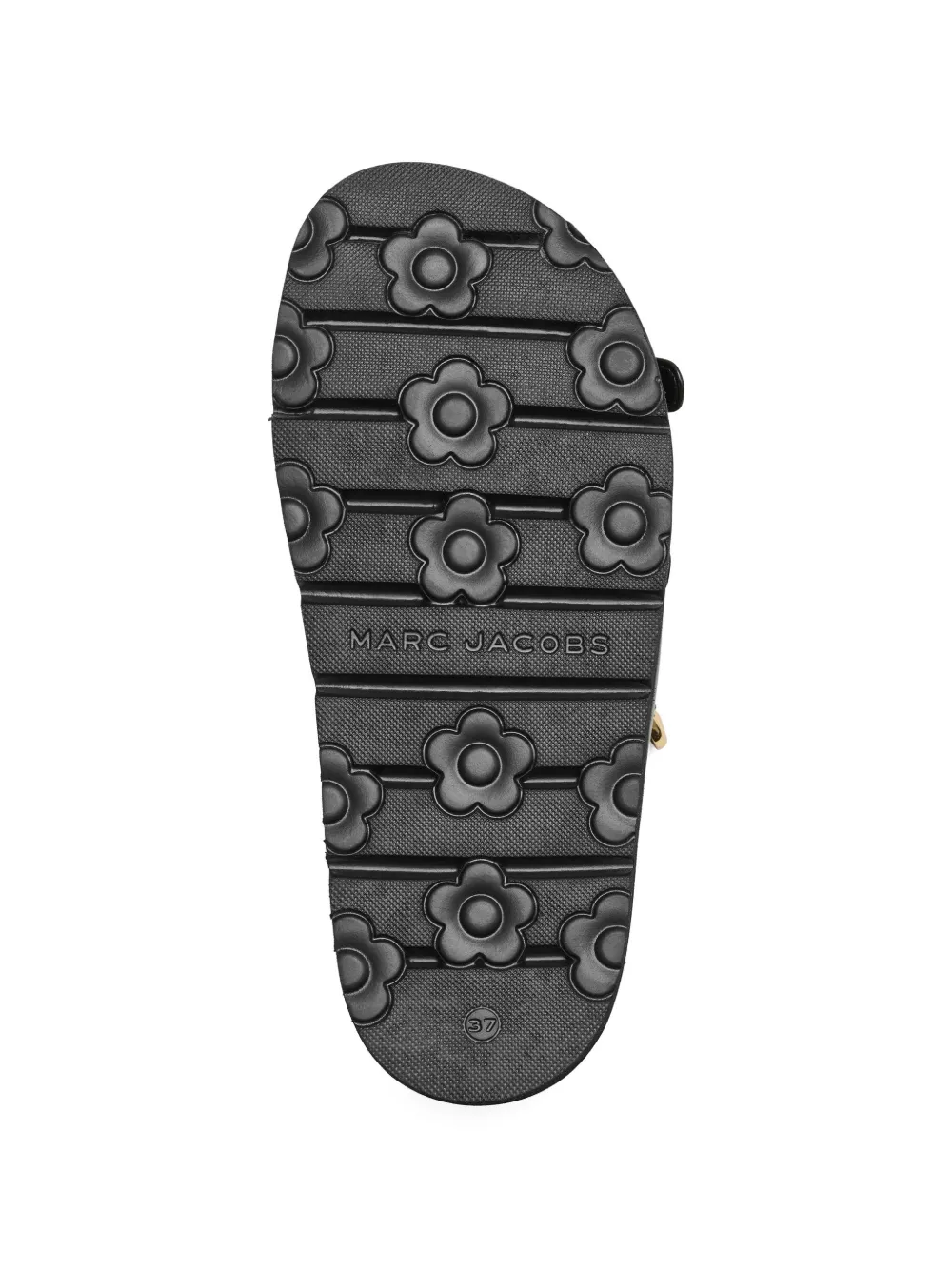 Marc Jacobs Slippers met gesp Zwart