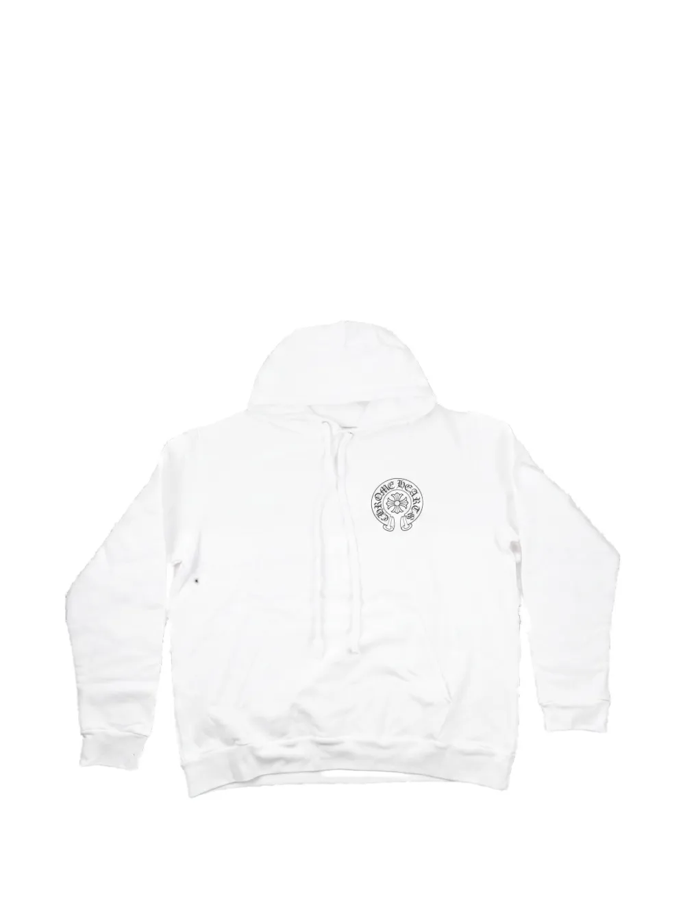 Chrome Hearts Miami Exclusive printed hoodie - White