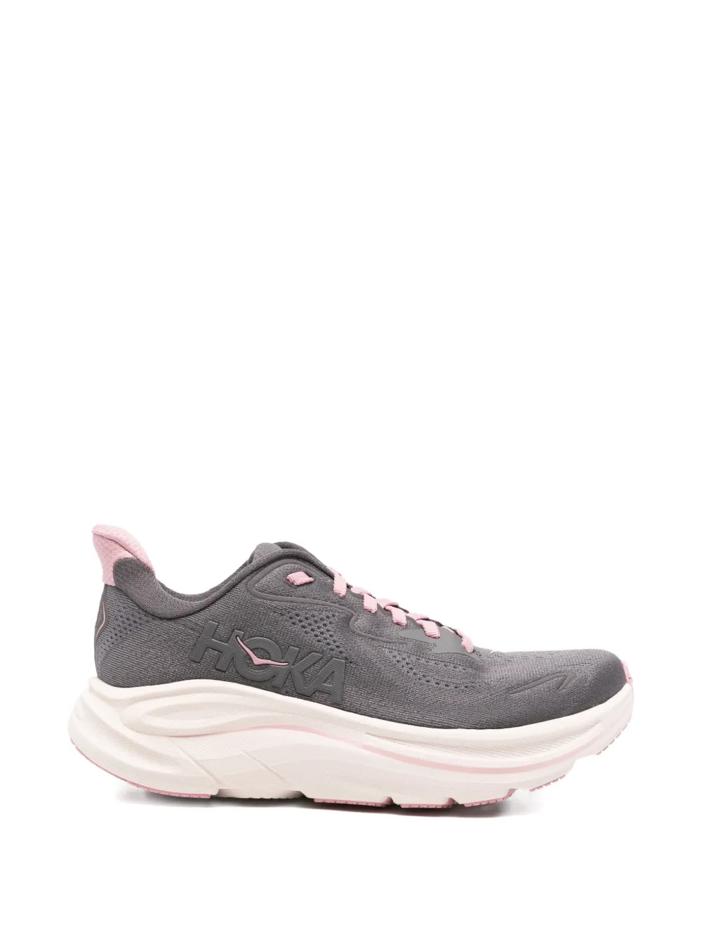 HOKA Chifton 10 sneakers met logo Grijs