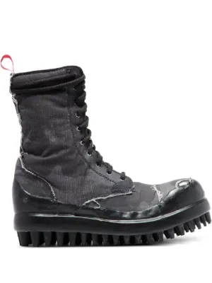 424 Dragonrider Biker Boots | Grey | FARFETCH