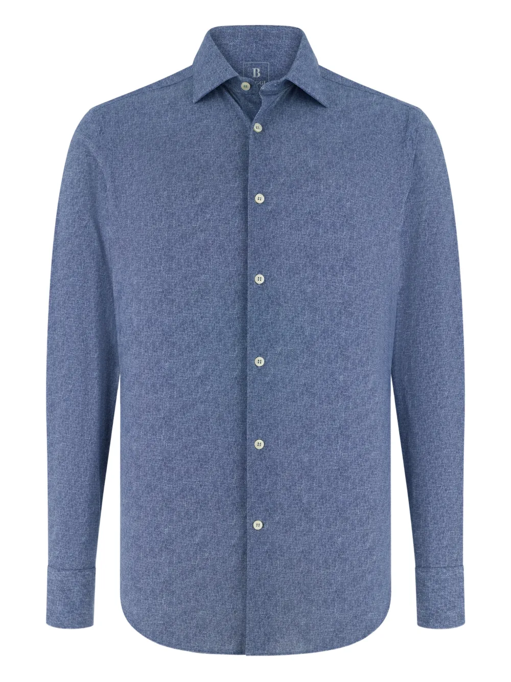 Boggi Milano slim fit stretch shirt - Blu