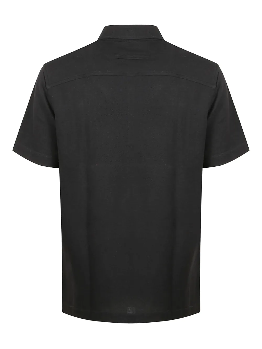 Zegna buttoned polo shirt - Zwart