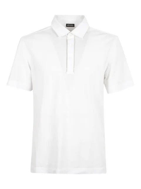 Zegna playera tipo polo con botones