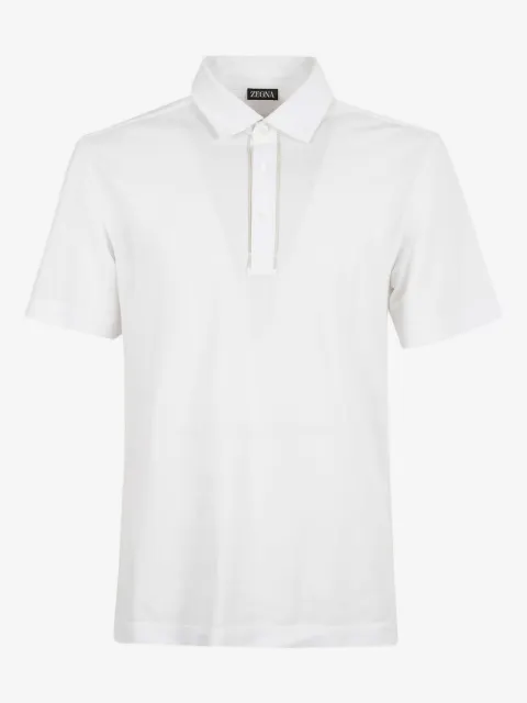 Zegna playera tipo polo con botones