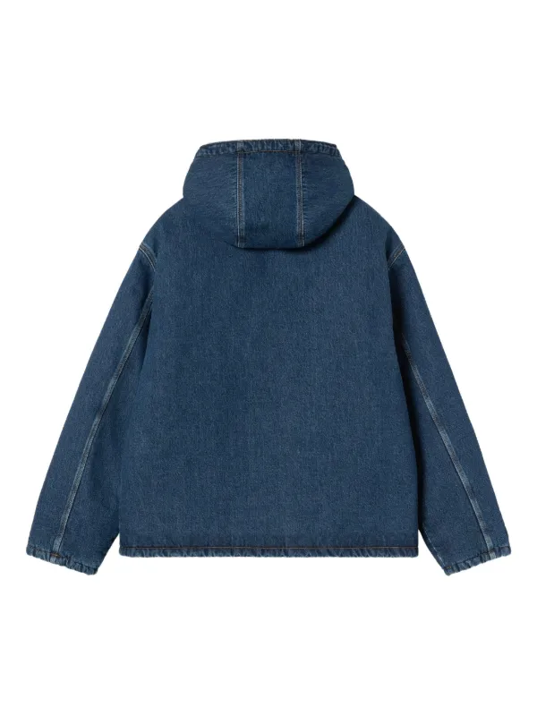 Carhartt WIP Cleveland Hooded Denim Jacket | Blue | FARFETCH