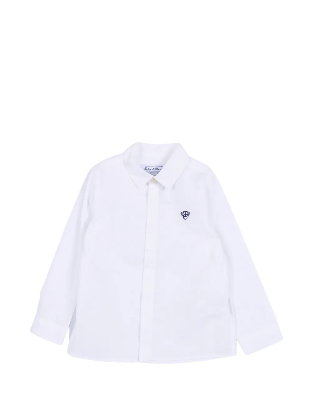 Tartine Et Chocolat buttoned shirt - White