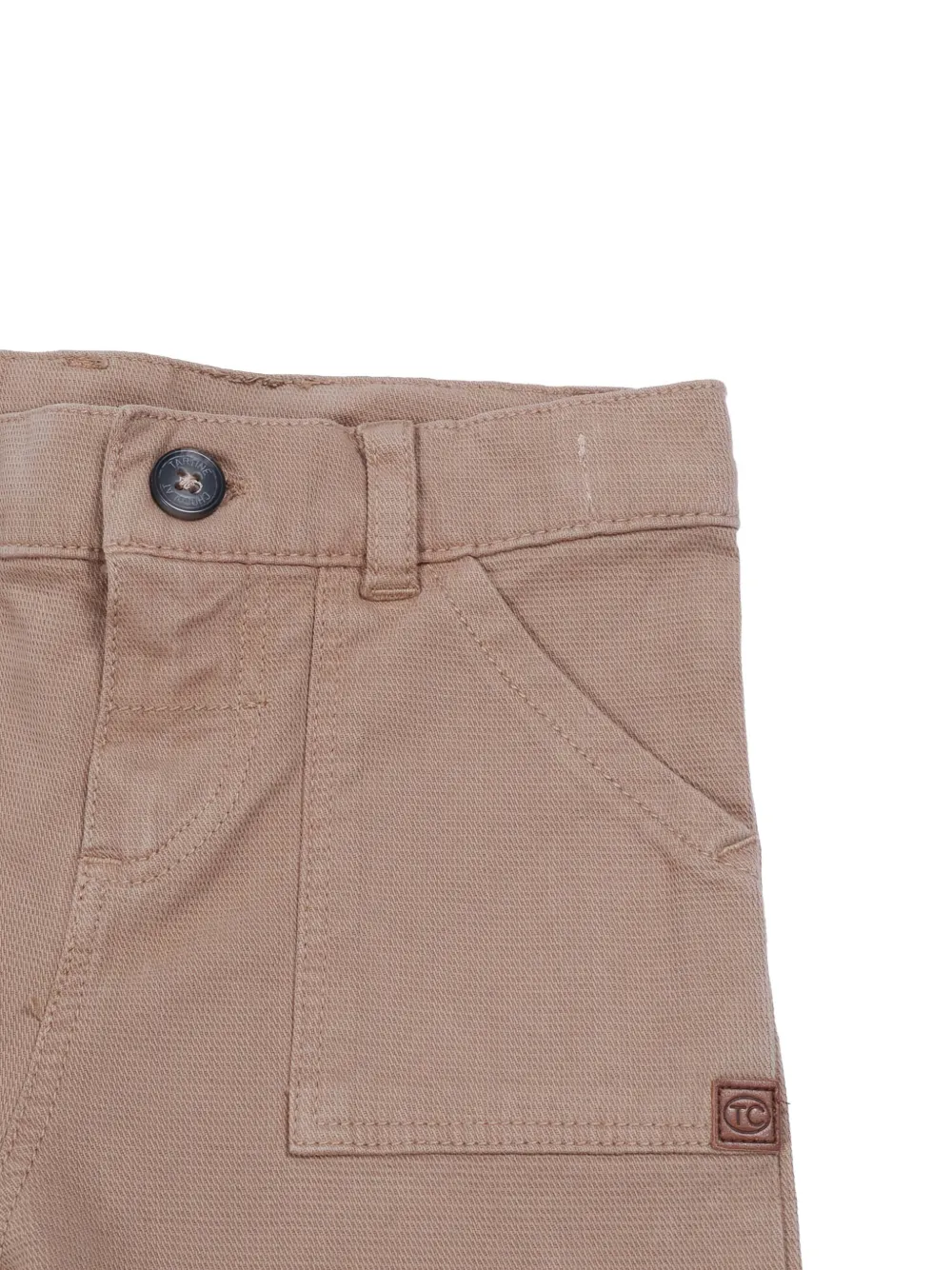 Tartine Et Chocolat Broek met opgestikte zak Beige