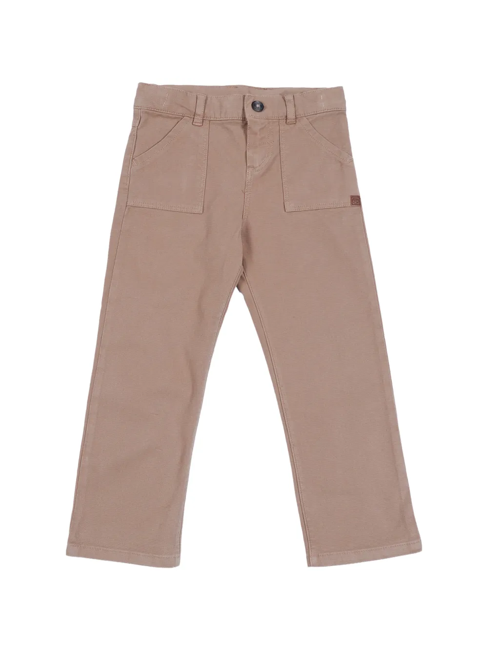 Tartine Et Chocolat patch-pocket trousers - Toni neutri