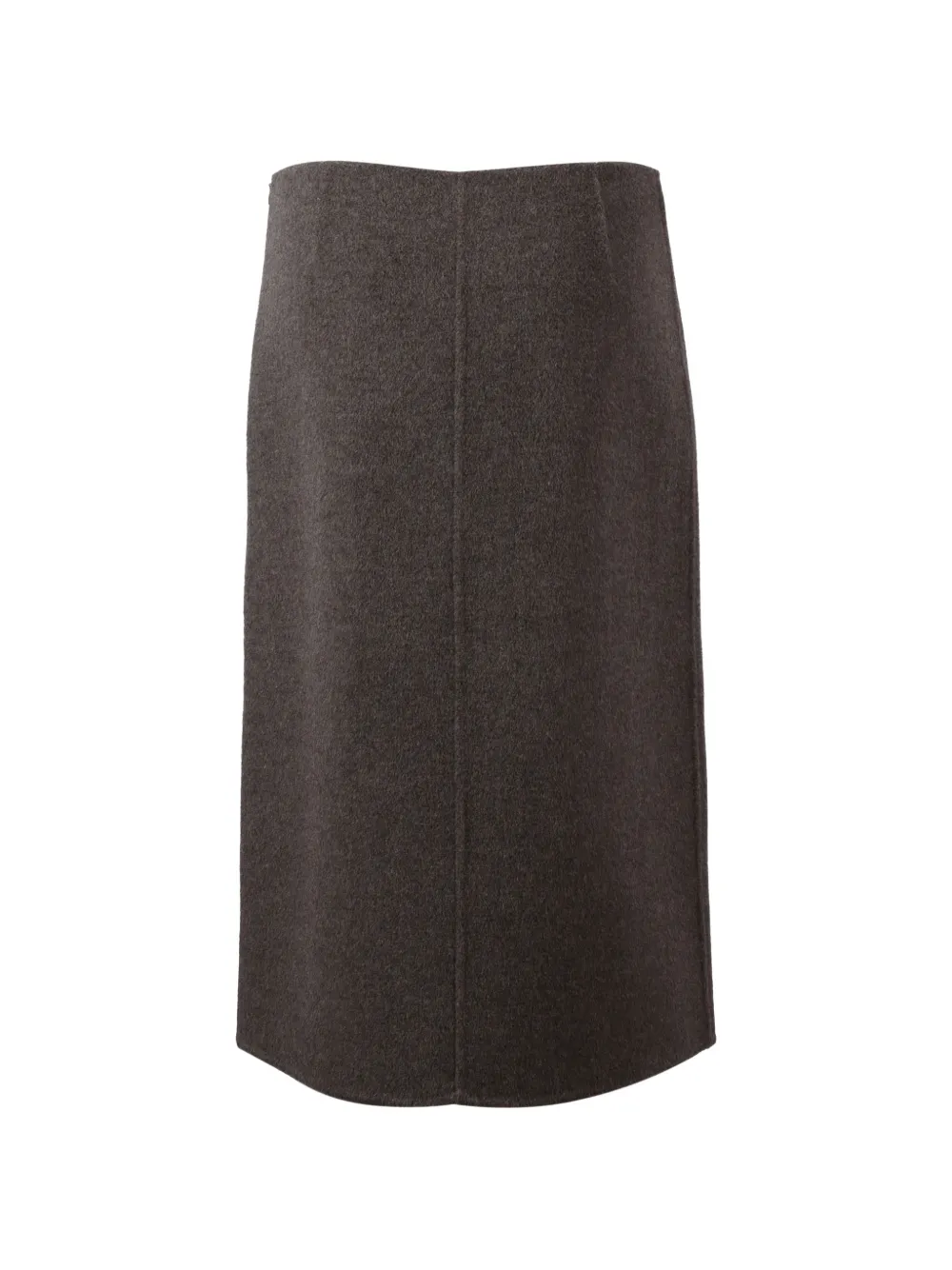 P.A.R.O.S.H. Wollen midi-rok Bruin