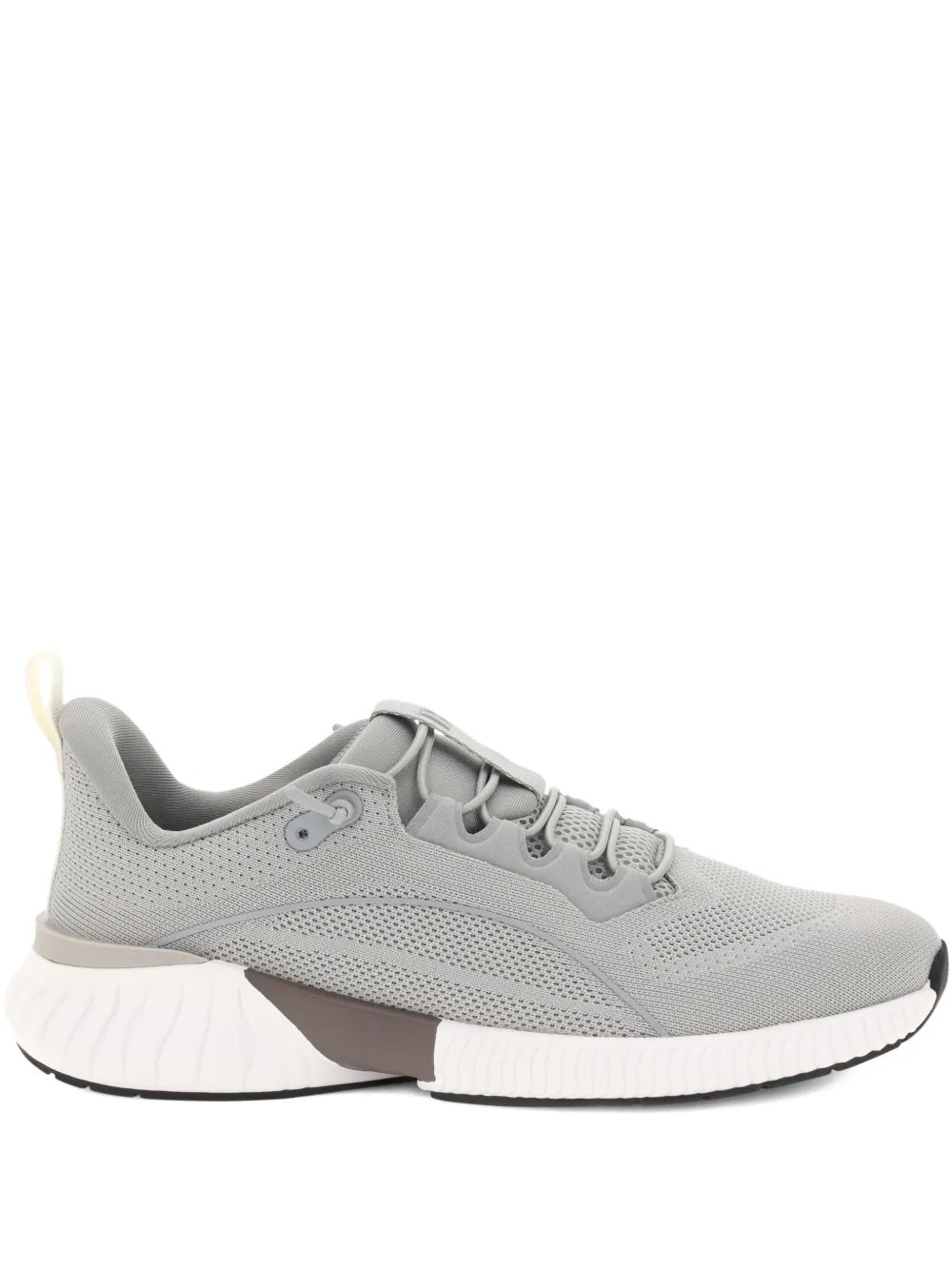 Boggi Milano lace-up reflective sneakers - Grigio