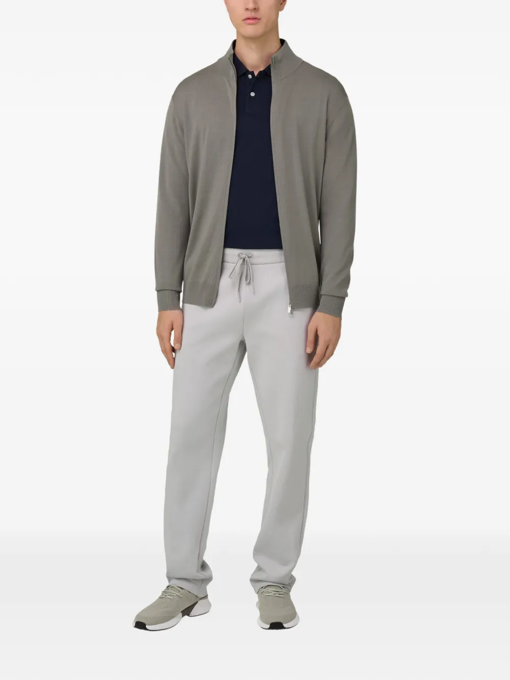 Boggi Milano Trui met rits - Grijs