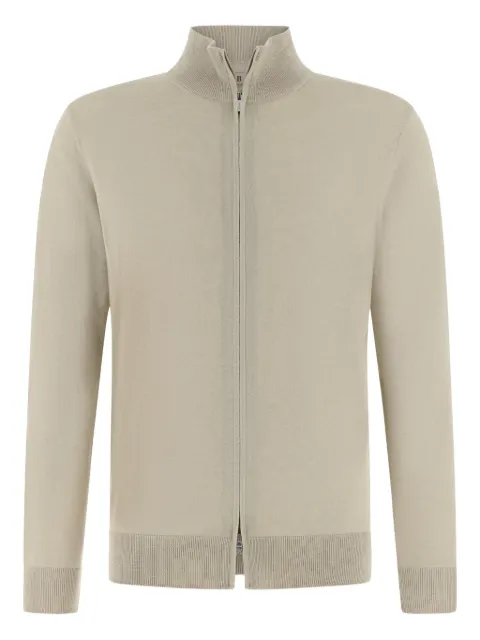 Boggi Milano full-zip cardigan