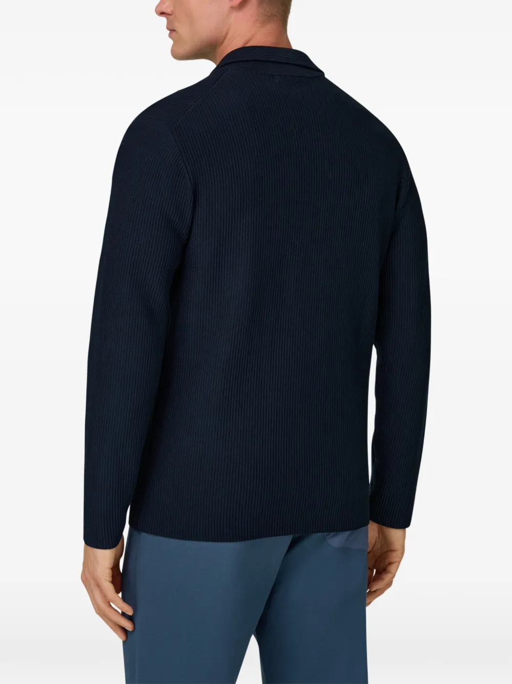 Double-Breasted Knitted Jacket