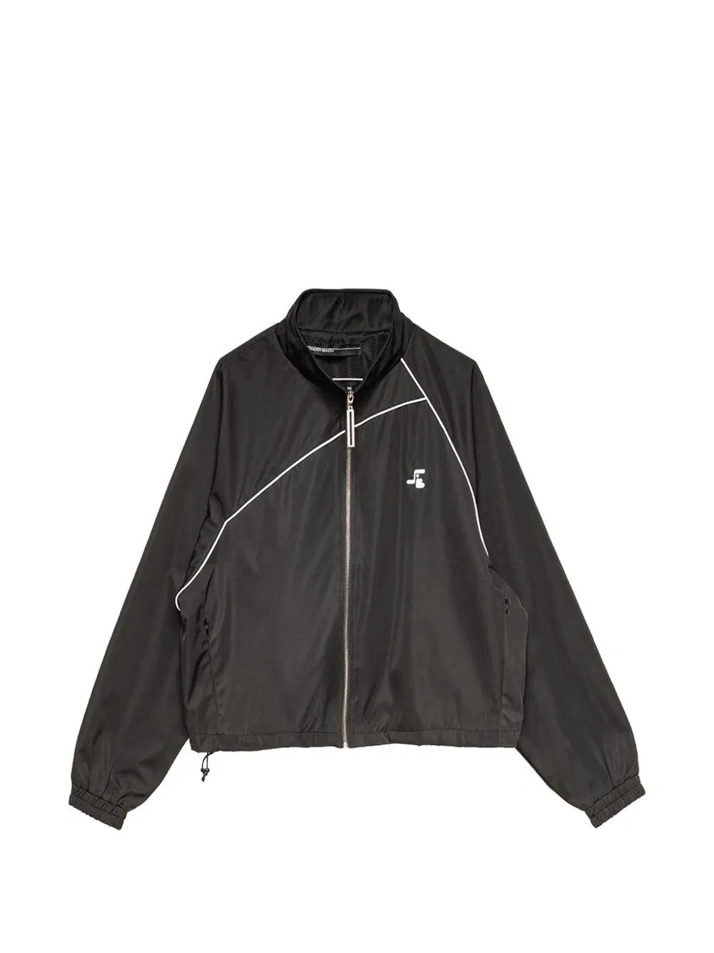 Spencer Badu reflective track jacket - Nero