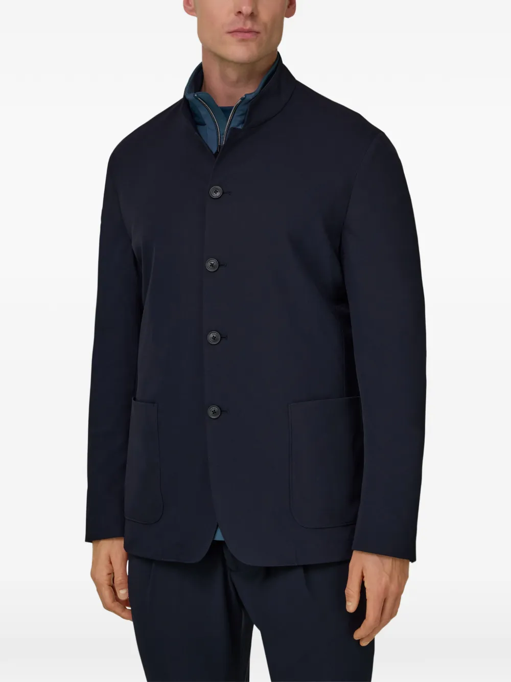  Boggi Milano Stretch Jacket - Blue 