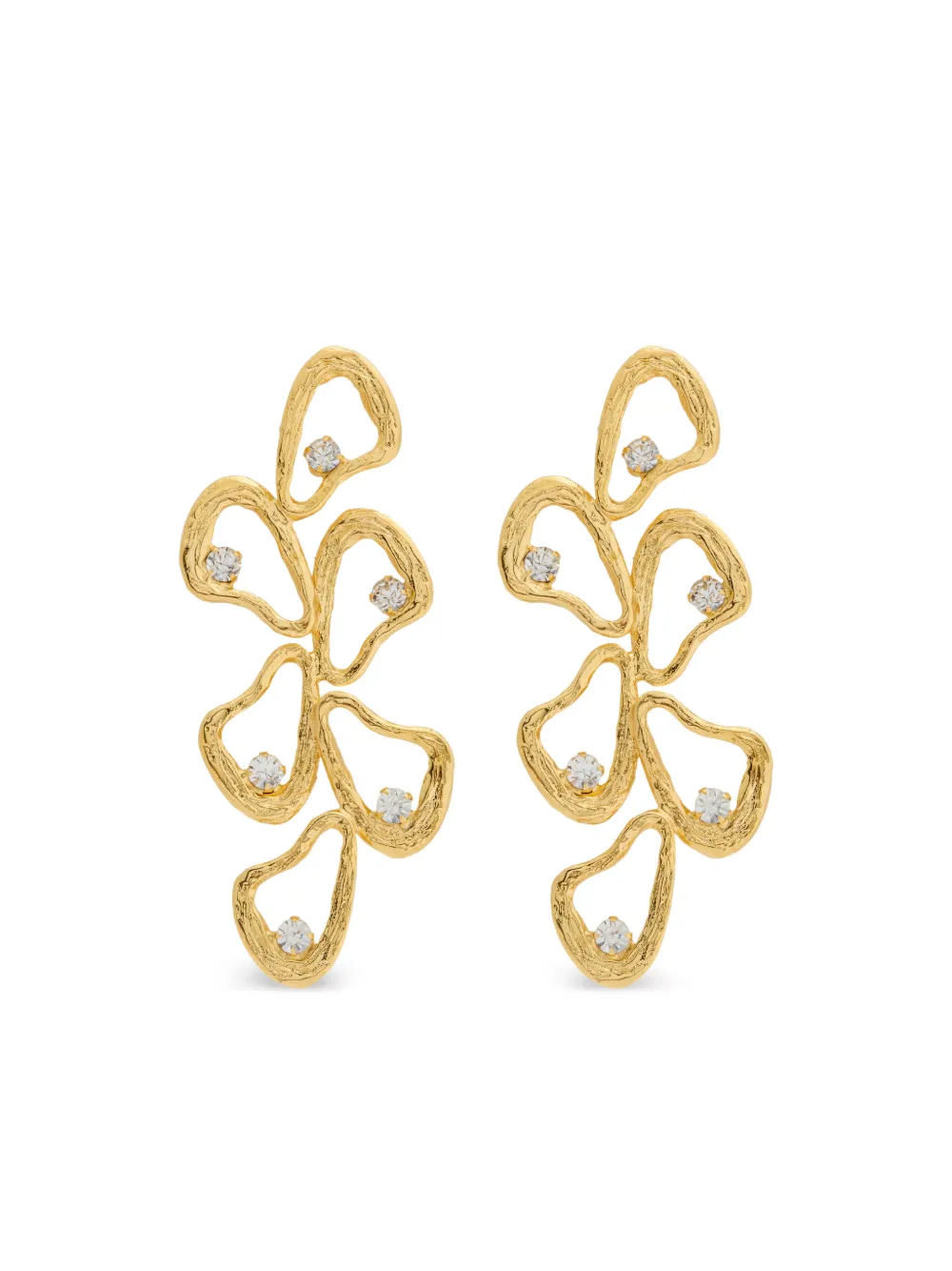 Lynyer Celestial Explosions earrings - Gold