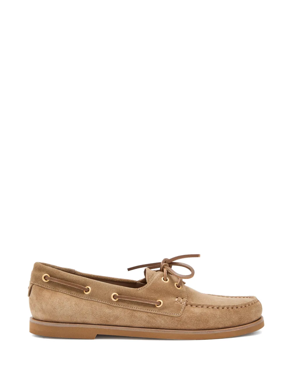 Gianvito Rossi Vandée lace-up boat shoes - Toni neutri
