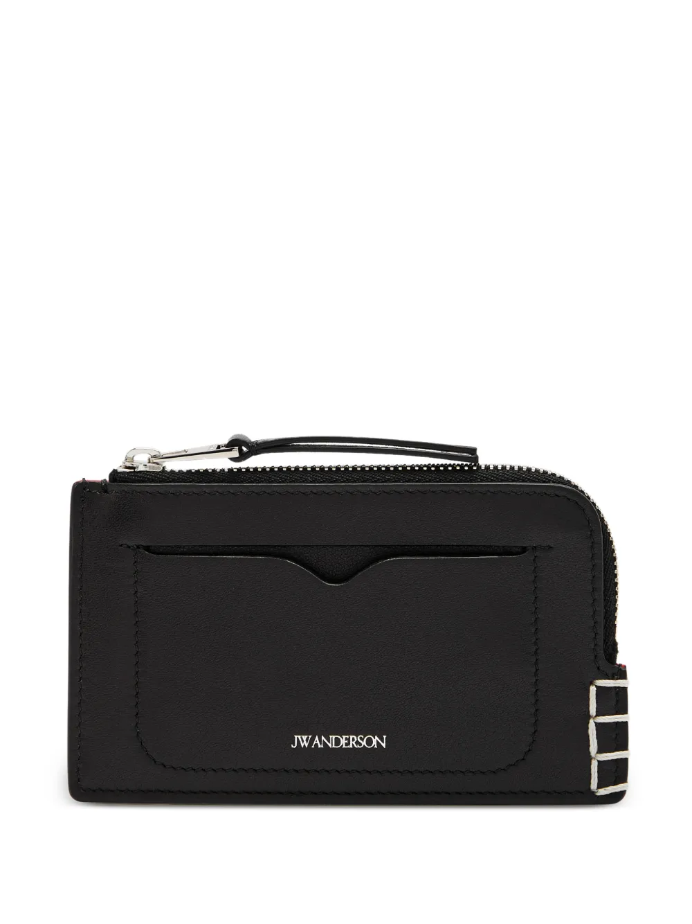 JW Anderson Portafoglio con zip - Nero