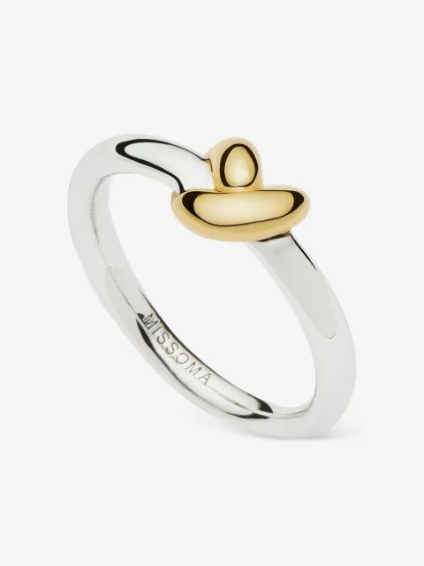 Missoma x Lucy Williams disc mixed ring
