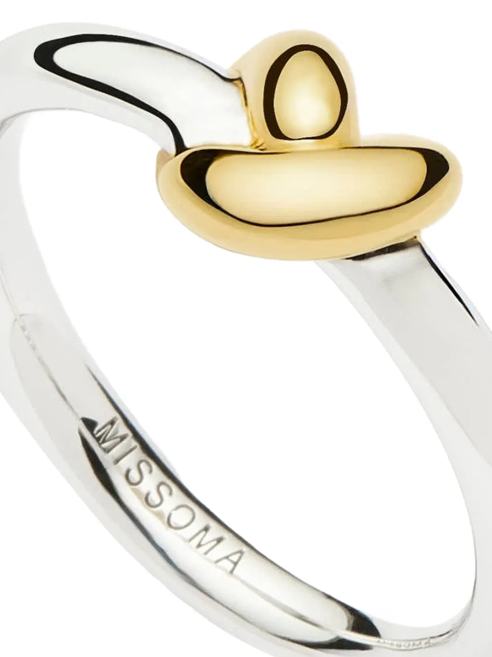 Missoma x Lucy Williams gemixte ring - Zilver