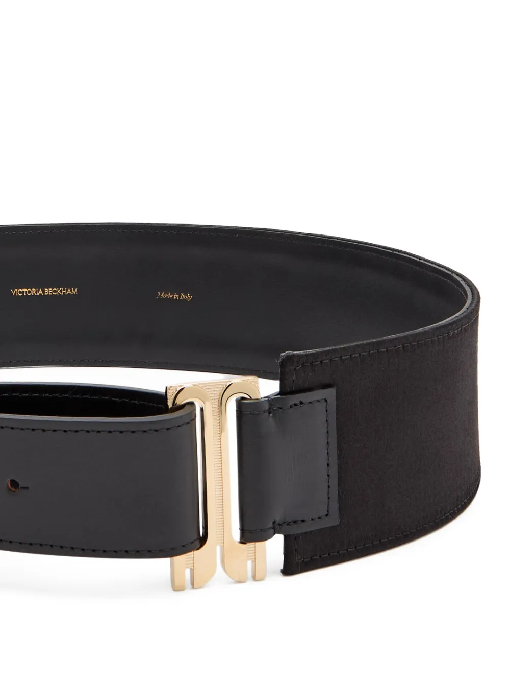 Victoria Beckham Riem met logogesp - Zwart
