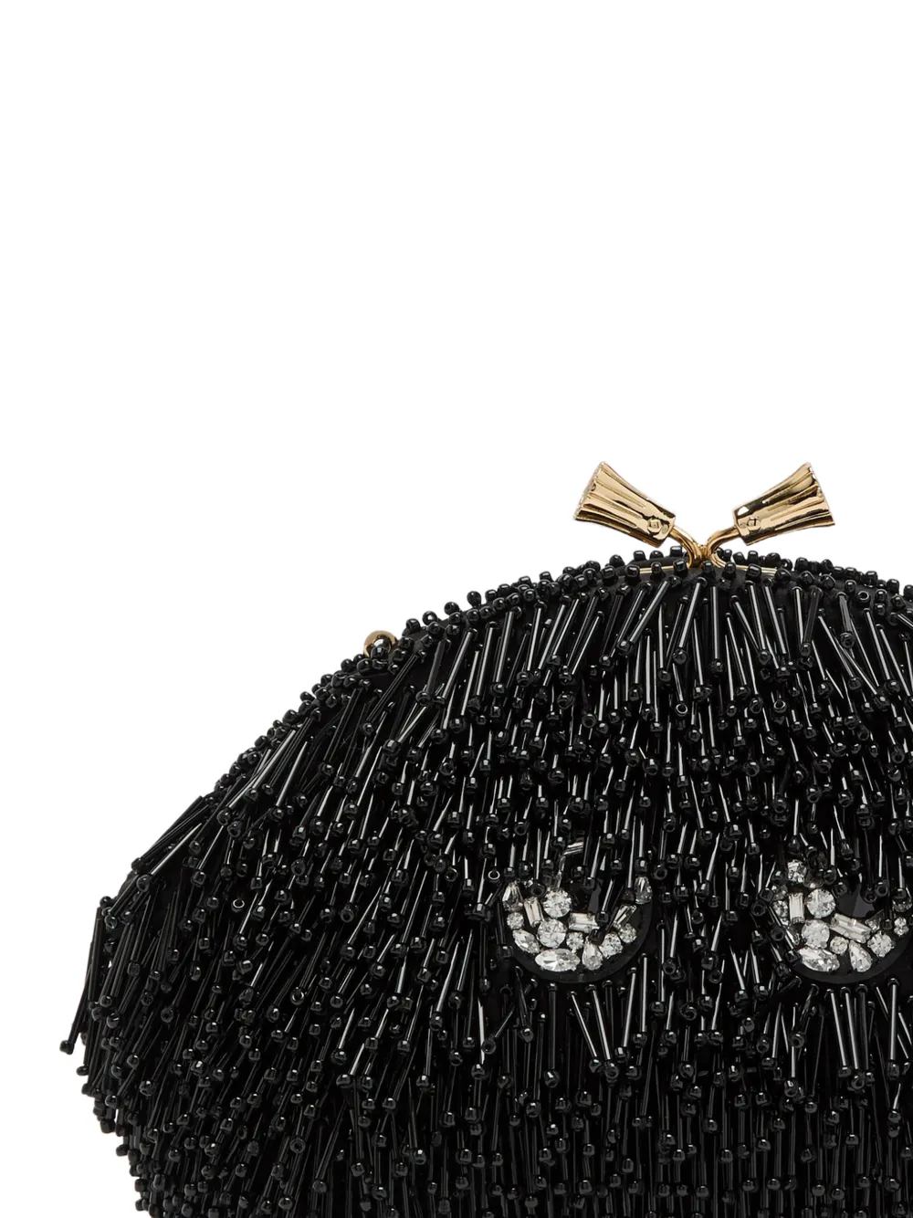 Eyes Embellished Clutch Bag