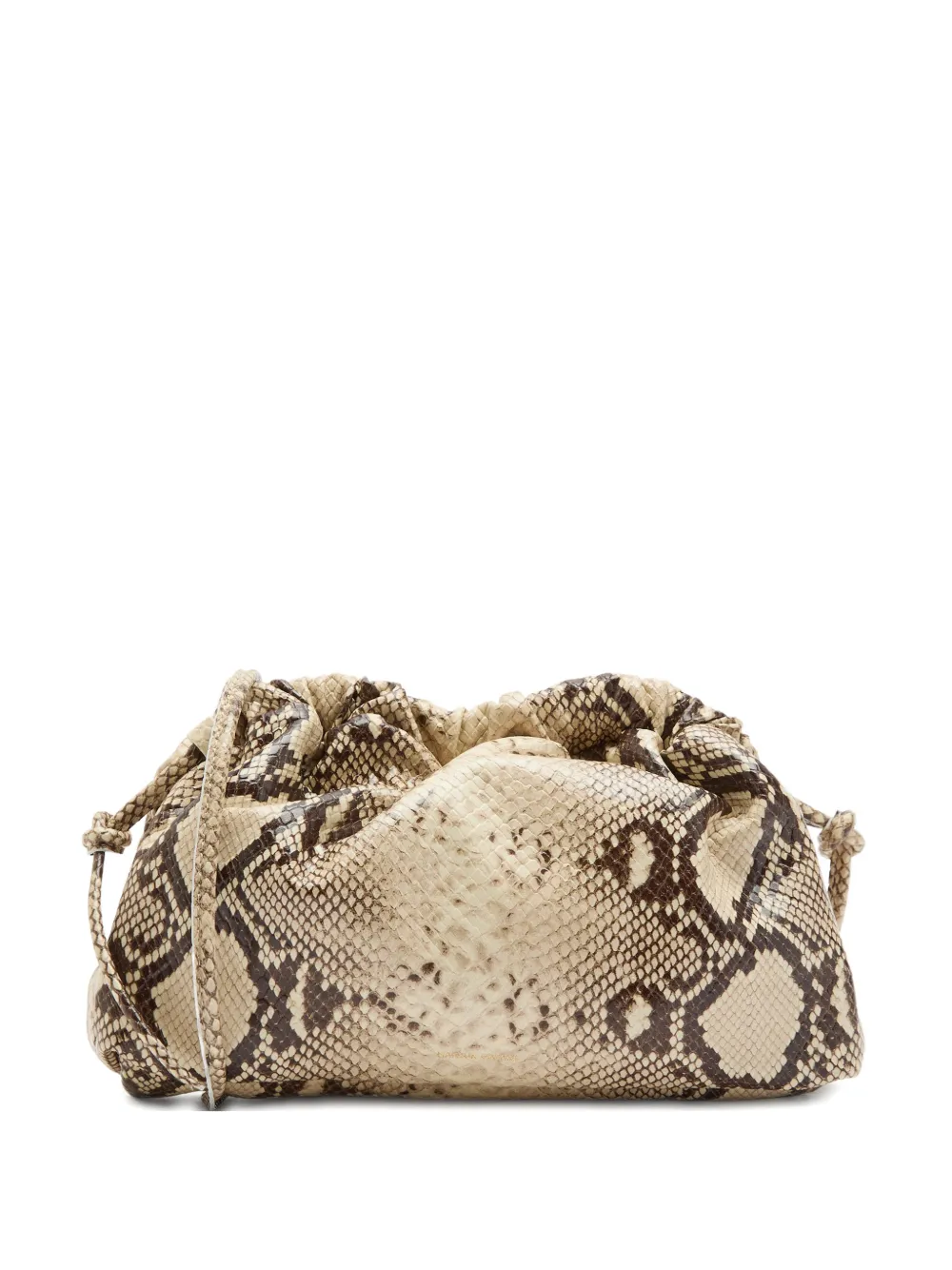 Mansur Gavriel mini Cloud clutch bag - Toni neutri