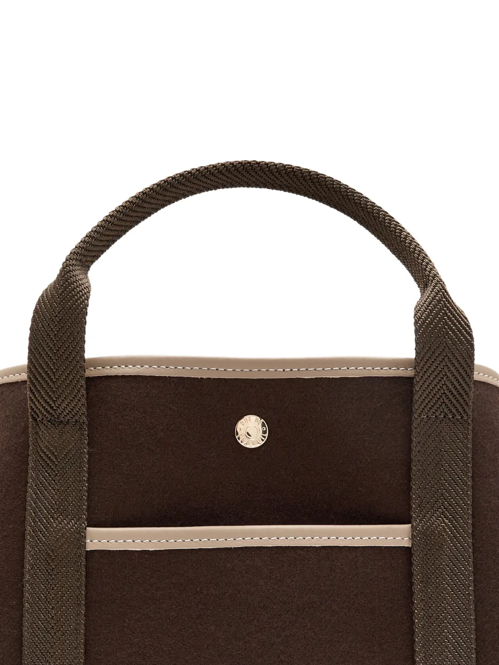 Rue De Verneuil S Travers&eacute;e wollen shopper - Bruin