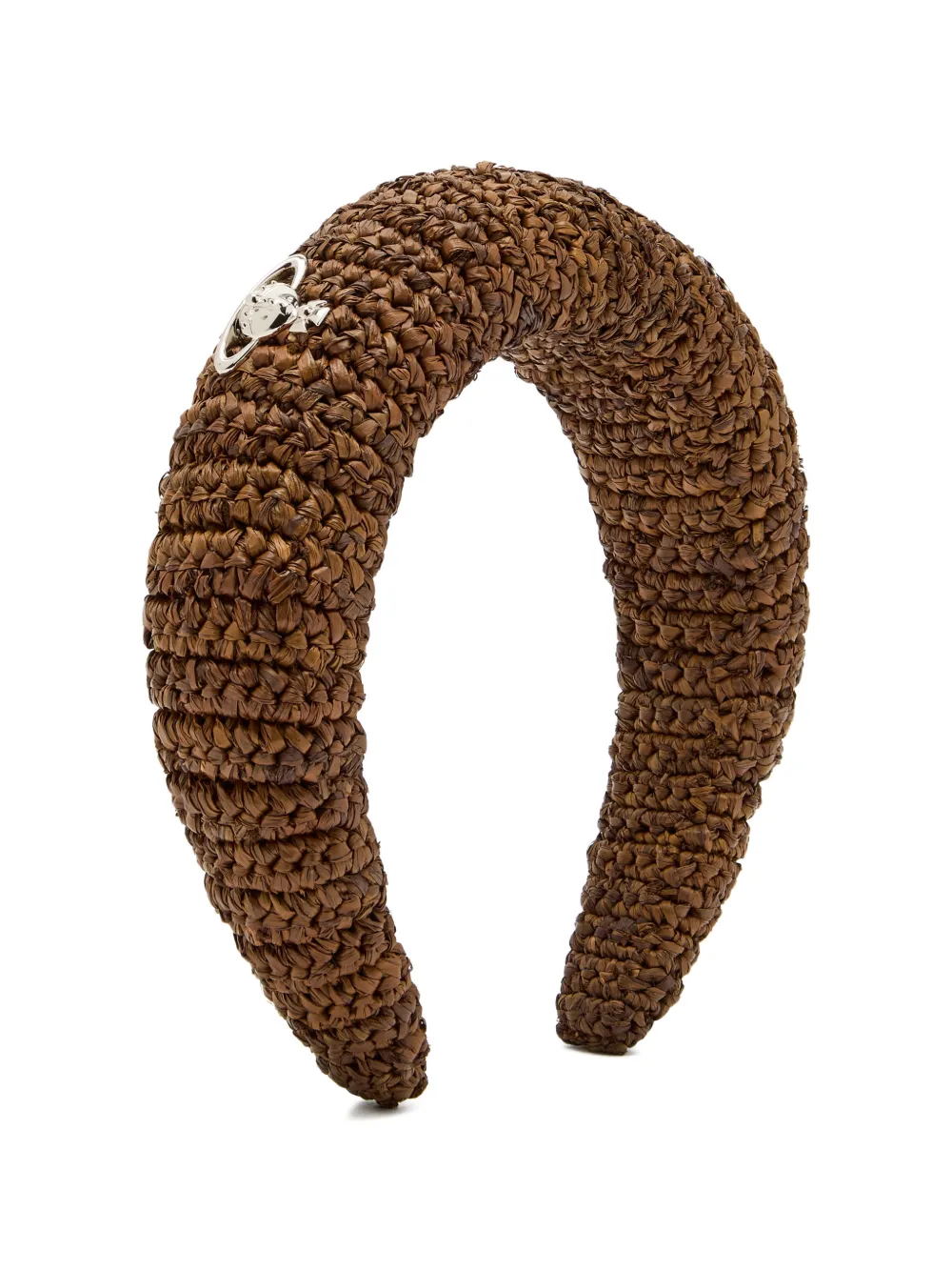 Vivienne Westwood Orb headband - Braun