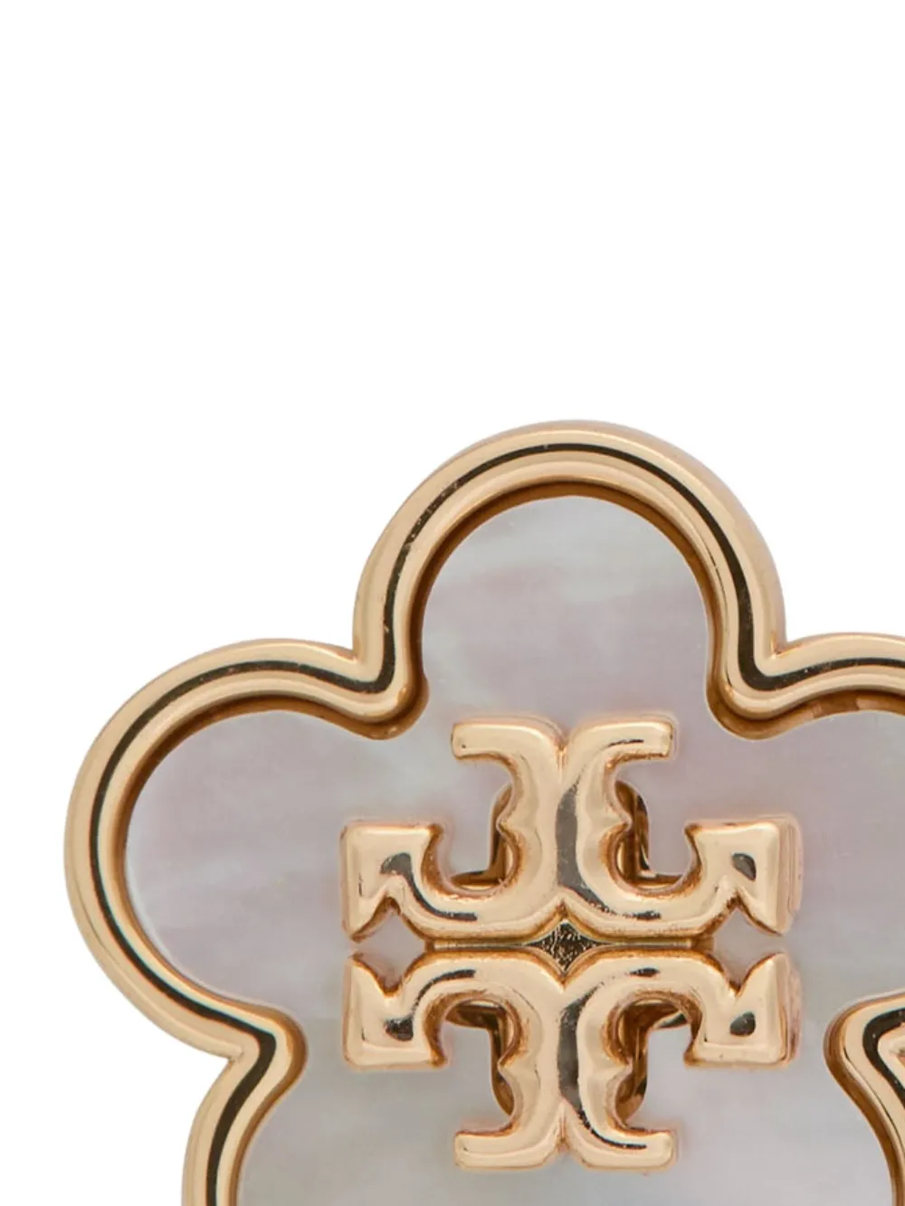 Tory Burch Kira Flower oorbellen - Goud