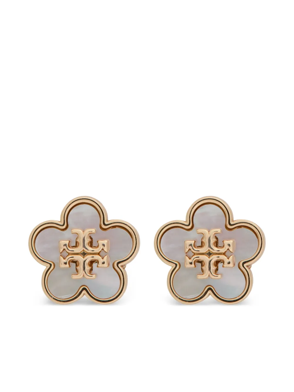 Tory Burch Kira flower stud earrings - Gold