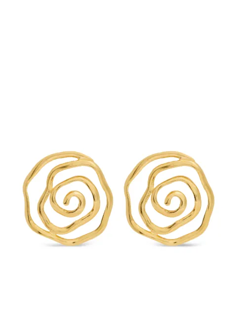Lynyer Floral Vortex earrings