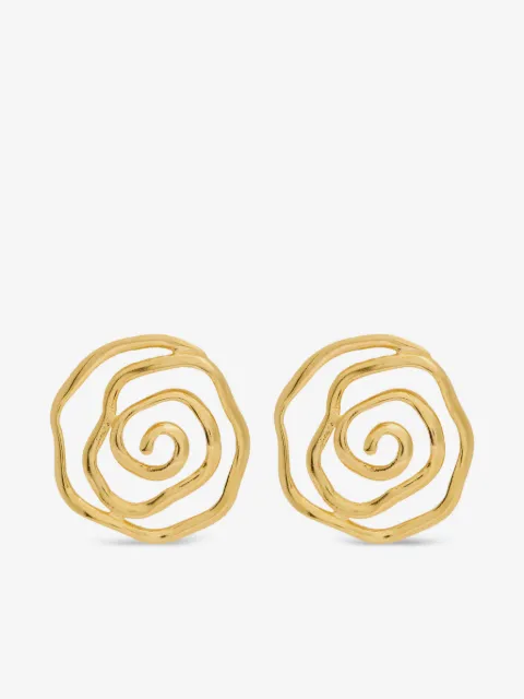 Lynyer Floral Vortex earrings