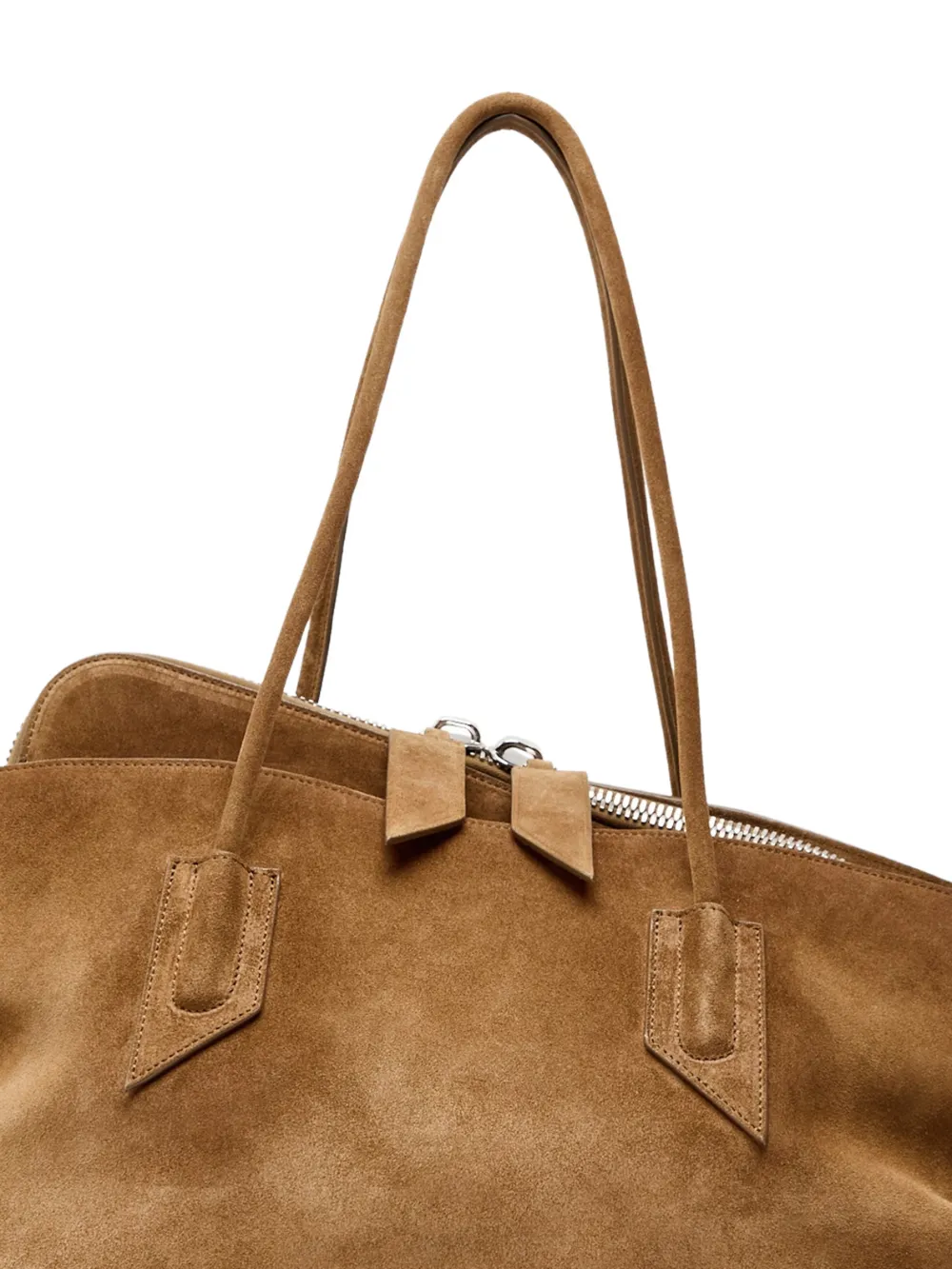 The Attico La Passeggiata medium shopper - Bruin