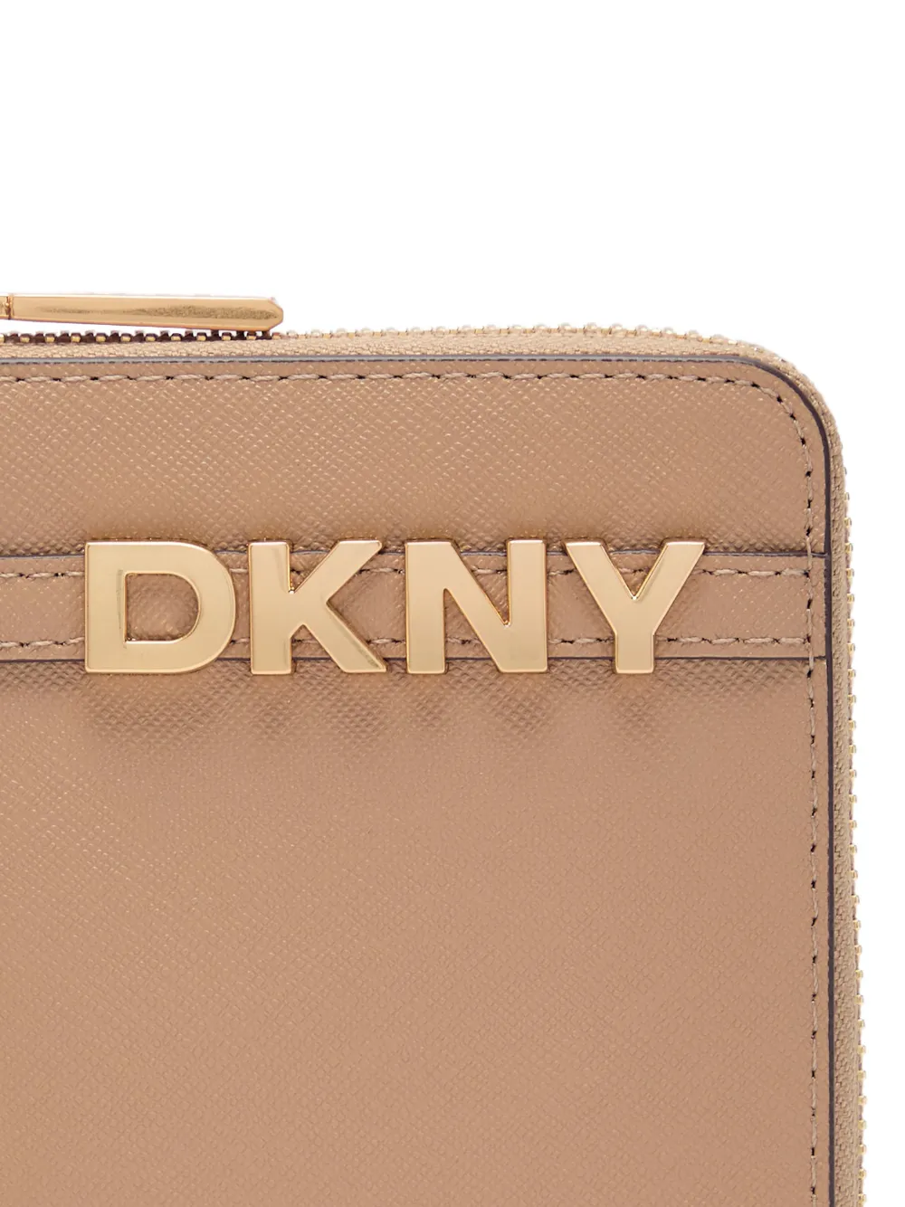  Dkny Logo-strap Wallet - Neutrals 