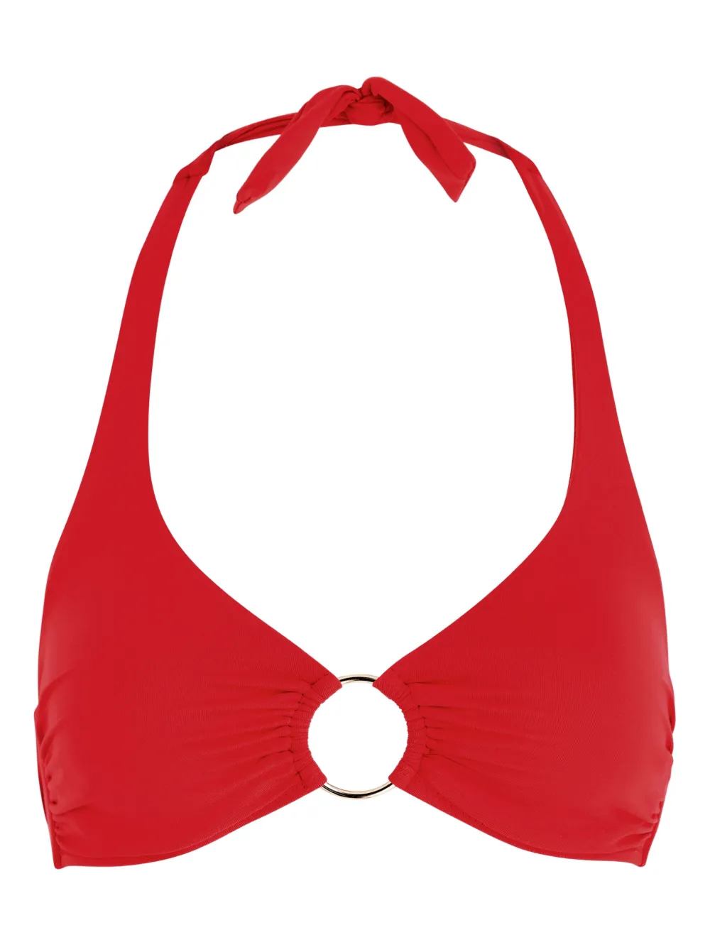 Melissa Odabash Brussels ring-detail bikini top - Rosso