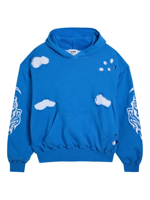 Warren Lotas distressed hoodie