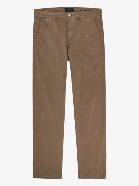 7 For All Mankind pantalones slim con tiro medio